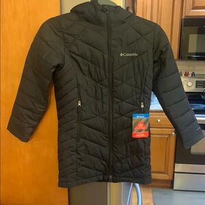 Columbia Black Puffer Jacket for Cold Weather